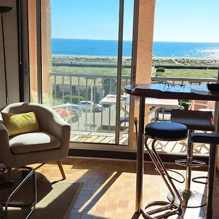 Coeur De Station Barcares Acces Plage Direct Studio Vue Mer Exceptionnelle